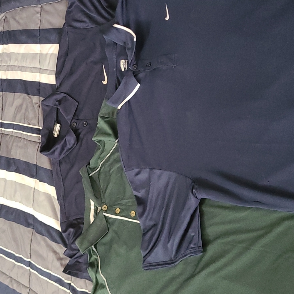 3 mens xxl nike golf polo shirts